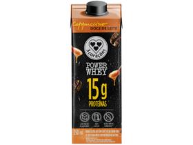 Bebida Láctea UHT com 15g de Proteínas 3 Corações - Cappuccino Doce de Leite Power Whey Diet 250ml