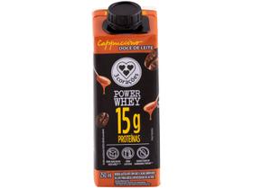 Bebida Láctea UHT com 15g de Proteínas 3 Corações - Cappuccino Doce de Leite Power Whey Diet 250ml