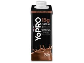 Bebida Láctea UHT com 15g de Proteínas YoPRO - Chocolate Sem Lactose Zero Açúcar 250ml