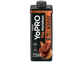 Bebida Láctea UHT com 15g de proteínas YoPRO - Energy Boost Cappuccino 250ml