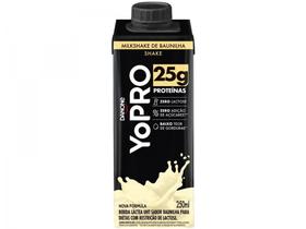 Bebida Láctea UHT com 25g de Proteínas YoPRO - Milkshake Baunilha Sem Lactose Zero Açúcar 250ml