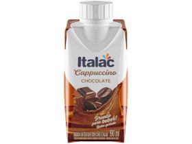 Bebida Láctea UHT com Café e Cacau Italac 40192601 Cappuccino Chocolate 190ml Bebida Láctea UHT com Café e Cacau Italac 40192601 Cappuccino Chocolate 190ml