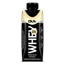 Bebida Láctea UHT Whey Protein Shake Dux Sabor Chocolate Branco com 15g de Proteína 250ml