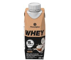 Bebida Láctea Whey 15g Piracanjuba Zl Sabor Coco 250ml