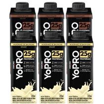 Bebida Láctea Yopro Danone Whey 25g Proteína Pack 6x250ml