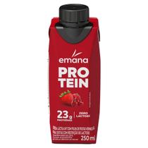 Bebida Láctea Zero Lactose Frutas Vermelhas 23g 250ml Emana Bebida Láctea Zero Lactose Frutas Vermelhas 23g 250ml Emana