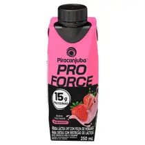 Bebida Láctea Zero Lactose ProForce Morango 15g de Proteína 250ml Piracanjuba