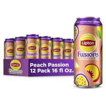 Bebida Lipton Fusions Pêssego e Maracujá 473 ml, pacote com 12 Bebida Lipton Fusions Pêssego e Maracujá 473 ml, pacote com 12