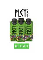 Bebida mista pley by ney greengroove 250 ml - kit 3 unid