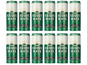 Bebida Mista Xeque Mate Mate Rum Guaraná e Limão - 355ml 12 Unidades