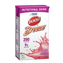 Bebida nutricional BOOST Breeze Wild Berry 240 ml (pacote de 27)