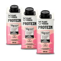 Bebida Plant Power Banana com Morango Kit 3 unidades 250ml Bebida Plant Power Banana com Morango Kit 3 unidades 250ml