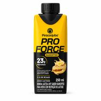 Bebida Proteica Piracanjuba Pro Force Banoffee 23g Proteína Zero Lactose 250ml