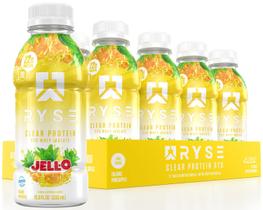 Bebida Proteica RYSE Clear Whey Isolate 22g 500ml Abacaxi Bebida Proteica RYSE Clear Whey Isolate 22g 500ml Abacaxi