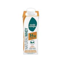 Bebida Shake Whey Verde Campo Caramelo - 250ml (14g de Proteína)