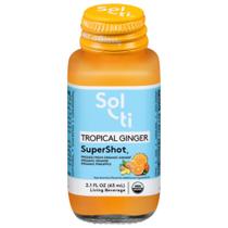 Bebida Sol-ti Tropical Ginger SuperShot Orgânico 63 ml Pacote com 12 Bebida Sol-ti Tropical Ginger SuperShot Orgânico 63 ml Pacote com 12
