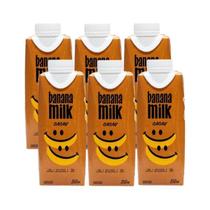 Bebida Vegetal Banana Milk Sabor Cacau 250ml - Kit com 6 Unidades Bebida Vegetal Banana Milk Sabor Cacau 250ml - Kit com 6 Unidades