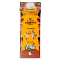 Bebida vegetal choconuts 1l a tal da castanha cremosa, suave e natural com cacau