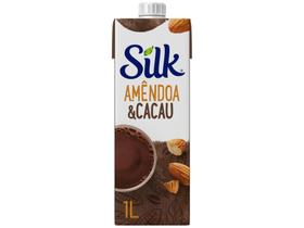 Bebida Vegetal de Amêndoa e Cacau Silk - 1L - Danone