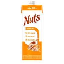 Bebida Vegetal de Aveia Nuts Zero Açúcar Sem Lactose 1l