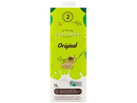 Bebida Vegetal de Castanha de Caju Plant Power A Tal da Castanha Original 1L