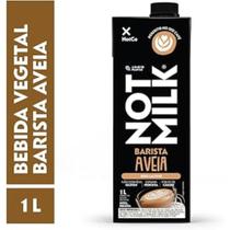 Bebida vegetal not milk barista 1l ideal para cafés e vaporização