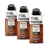 Bebida Vegetal Plant Power Chocolate Kit 3 unidades 250ml Bebida Vegetal Plant Power Chocolate Kit 3 unidades 250ml