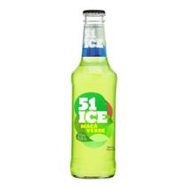 Bebida Vodka Ice 51 6 Unidades x 275ML Sabor Maça Verde