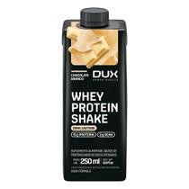 Bebida Whey Protein Shake Chocolate Branco 250ml Dux 1 Unidade Bebida Whey Protein Shake Chocolate Branco 250ml Dux 1 Unidade