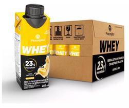 Bebida Whey Zero Lactose Piracanjuba Pasta De Amendoim 23g 250ml - 12 Unidades