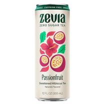 Bebida Zevia Zero Açúcar Chá de Hibisco com Maracujá 355 ml Bebida Zevia Zero Açúcar Chá de Hibisco com Maracujá 355 ml
