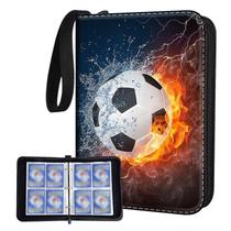 Bebomne Álbum para Cartas de Futebol com 480 Bolsos à Prova dÁgua Bebomne Álbum para Cartas de Futebol com 480 Bolsos à Prova dÁgua