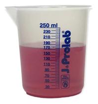 Becker Bequer Plástico Forma Baixa 250 Ml Polipropileno