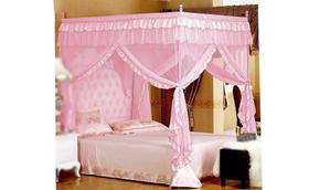 Bed Canopy Mengersi para meninas, crianças e bebês, Twin Pink Bed Canopy Mengersi para meninas, crianças e bebês, Twin Pink