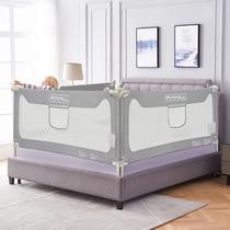 Bed Rail FAMILL Toddler atualizado dobrável em tamanho real cinza