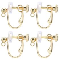 Beebeecraft 20 Peças de Bases para Brincos de Pressão Banhadas a Ouro 18K Beebeecraft 20 Peças de Bases para Brincos de Pressão Banhadas a Ouro 18K