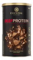 Beef Protein 100% Hidrolizada Essential Nutrition 480g Cacau