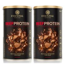 Beef Protein Cacao 480g - Essential Nutrition - 2 unidades Beef Protein Cacao 480g - Essential Nutrition - 2 unidades