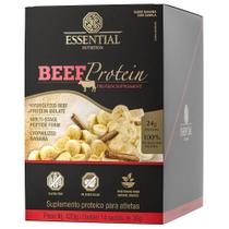 Beef Protein Da Carne 14 Sachês 420G Essential Banana Canela - Essential Nutrition