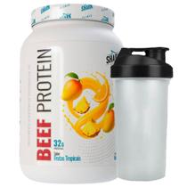 Beef Protein Frutas Tropicais 900g Coqueteleira - Shark Pro Beef Protein Frutas Tropicais 900g Coqueteleira - Shark Pro