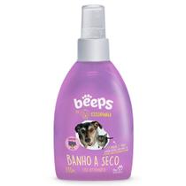 Beeps banho a seco estopinha uva pet society 200ml Beeps banho a seco estopinha uva pet society 200ml