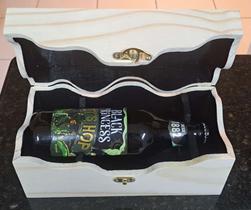 Beer Box em madeira maciça Beer Box em madeira maciça