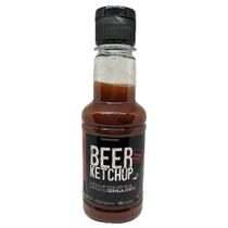 Beer Ketchup Especial c/ Cerveja Stout Lúpulo Dry Rub 200ml