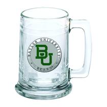 Beer Stein Glass Heritage Pewter Baylor 450 ml em estilo alemão