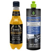 Beer Wash Lava Auto + Plastic New Renovador Plásticos Borrachas