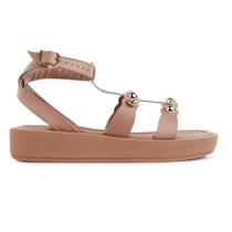 Beira Rio Sandália Feminina 8487.210 Flat Com Spike Estilo Beira Rio Sandália Feminina 8487.210 Flat Com Spike Estilo