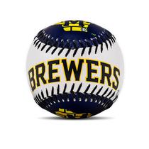 Beisebol de brinquedo Franklin Sports Milwaukee Brewers, equipe da MLB Beisebol de brinquedo Franklin Sports Milwaukee Brewers, equipe da MLB