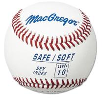 Beisebol MacGregor Safe/Soft Youth Level 10, 12 anos ou mais, 12 unidades