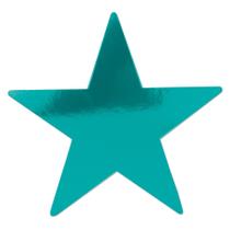 Beistle Foil Star Cutouts, 24 peças, 15 cm