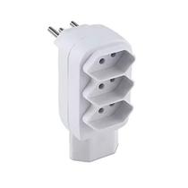 Bejamim Adaptador de Tomadas 4 Saídas Interruptor 3 pinos Bejamim Adaptador de Tomadas 4 Saídas Interruptor 3 pinos